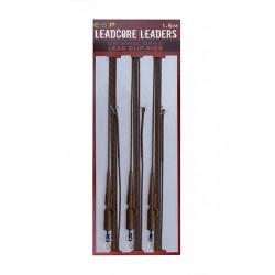 ESP Leadcore Leaders Lead Clip Rigs 3 Pack