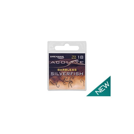 Acolyte Silverfish Hooks Barbless