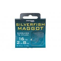 Drennan Silverfish Maggot  Barbless to nylon