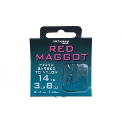 Drennan Red Maggot Barbless to Nylon