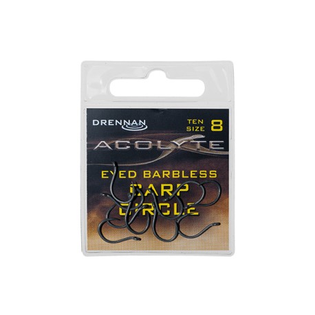 Acolyte Micro Barbless Carp Circle Hooks