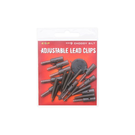ESP Adjustable Lead Clips  3 Colours