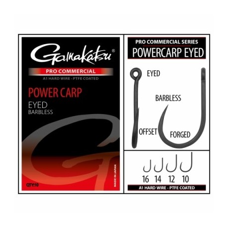 Gamakatsu Pro Commercial  Power Carp Spade End