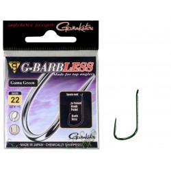 G-Barbless Gamma Green Spade End 15Pack