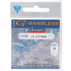 G-Barbless Gamma Pellet Spade End 25 pack