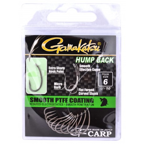 G-Carp Hump Back (10 Pack) - Gamakatsu USA Fishing Hooks