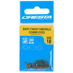 Cresta Combi Eye Swivels Anti Twist main