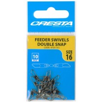 Cresta Feeder Swivels double snap main Cresta Feeder Swivels double snap main