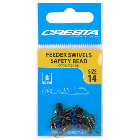 Cresta Feeder Swivels with safety bead main