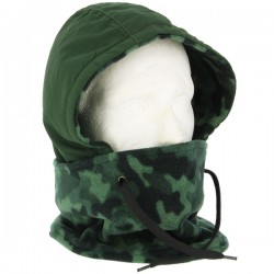 NGT DLX Camo Snood - Fleece Lined Water and Wind Proof
