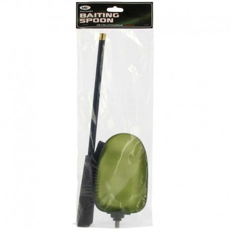 NGT Baiting Spoon and 35cm Handle Set